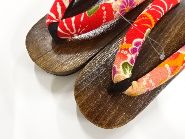  未使用品　焼桐下駄(24センチ)